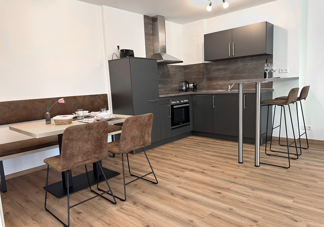 Sonnenhof Apartment Maxi - Bild Küche und Essbereich